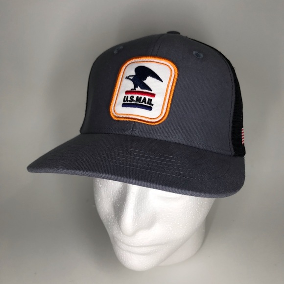 NEW, UNIQUE, & LIMITED-USPS MAILMAN-Mesh Snapback-Vintage Style Patch-RC… - Picture 2 of 8